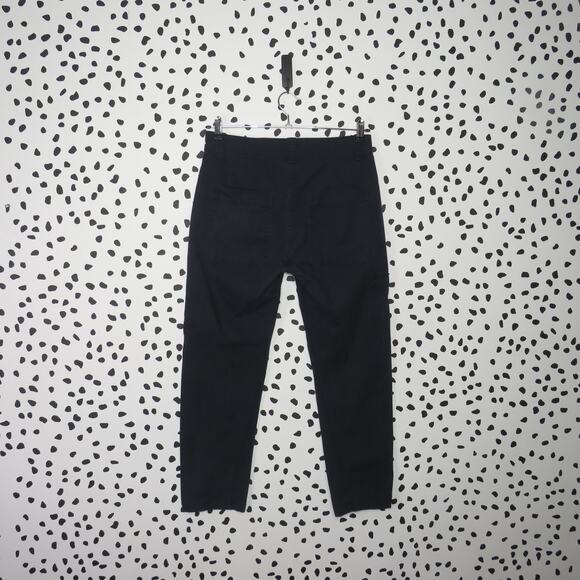Vince Navy Blue Military Utility Style Cropped  Pants - Picture 5 of 10